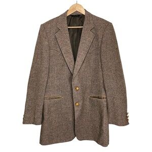 FIORAVANTI Design For Brookfield 90s Wool‎ Sports Coat Tweed Blazer Jacket 40R